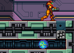 Every encounter with the SA-X in Metroid Fusion is amazingly tense.