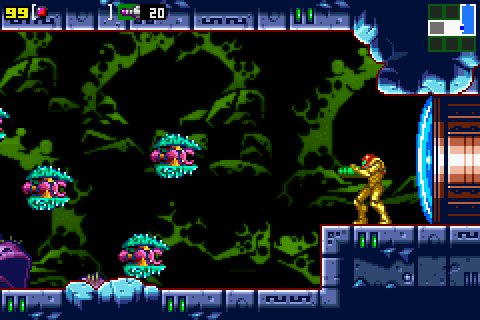 metroid zero mission mothership map