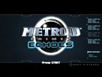 Metroid Prime 2 title screen.