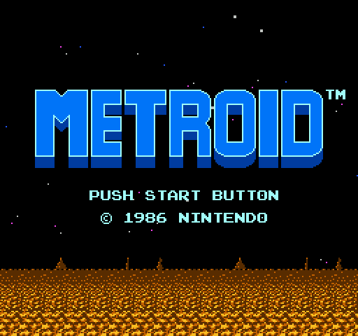 Metroid in all its 8-bit glory