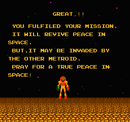 Samus' first victory