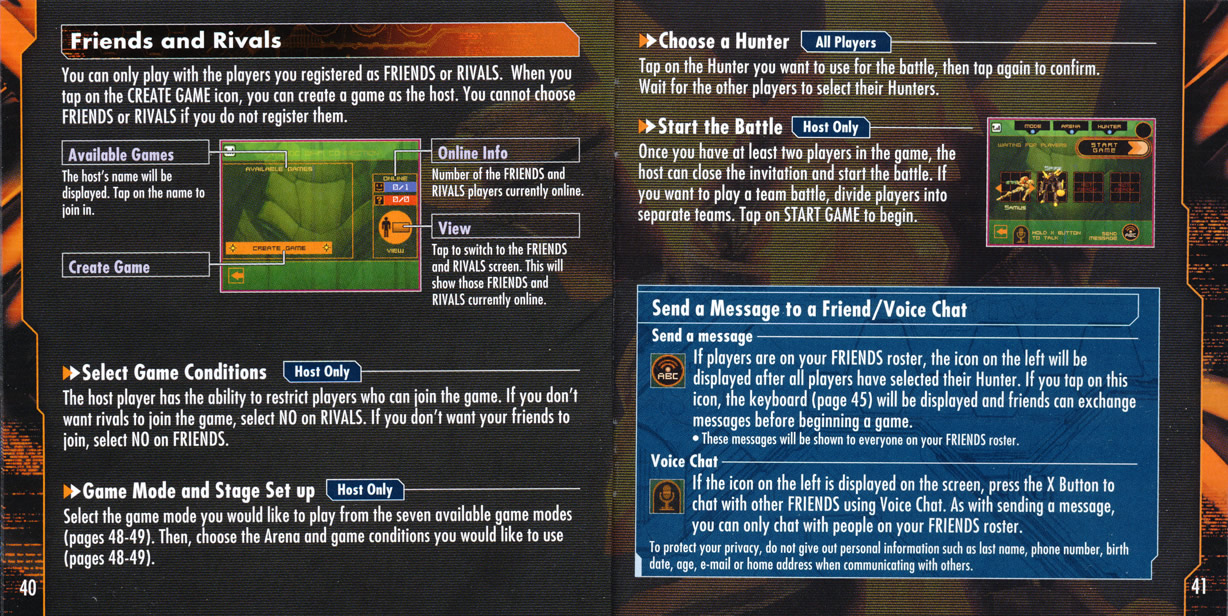Metroid Prime Hunters Game Manual