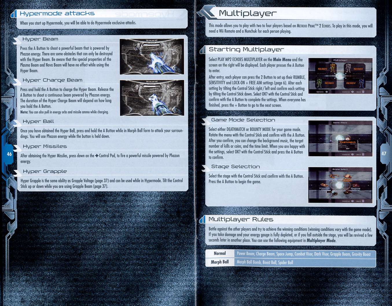 Metroid Prime Trilogy Game Manual