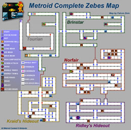 Metroid Map