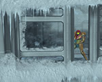 The girl was observing Samus from this exact spot - didn't she find it a bit cold here?