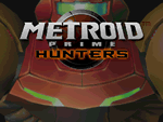 Metroid Prime Hunters title screen.