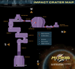 Metroid Prime Map - Impact Crater