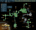 Metroid Prime Map - Tallon Overworld
