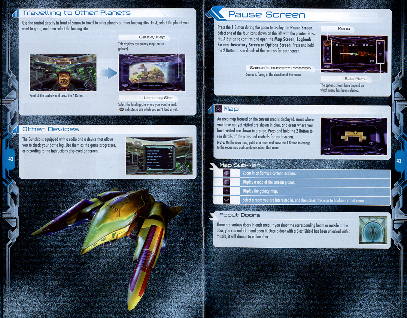 Metroid Prime Trilogy instruction manual