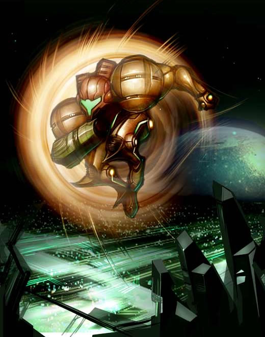 Concept artwork - Metroid Prime 2: Echoes (Metroid Recon)